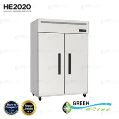 BBR2S-1210 2 DOOR STAINLESS FRIDGE 1200 LITRE CAPACITY 0°C - 8°C 1370 x 830 x 2090 MM